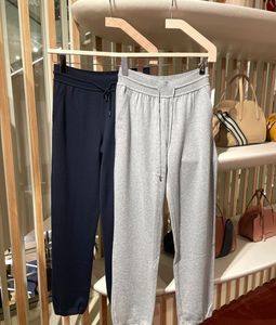 Pantalones casuales para hombre invierno loro algodón cordón pantalones deportivos piana