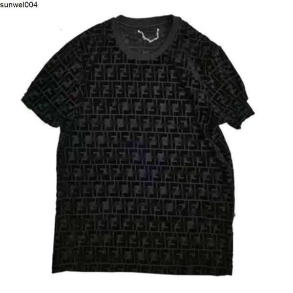 Hombres Camisa de polo informal Diseñador T Letter Jacquard Button Camisas Hombres Mujeres Camiseta de manga corta Swee de algodón de lujo