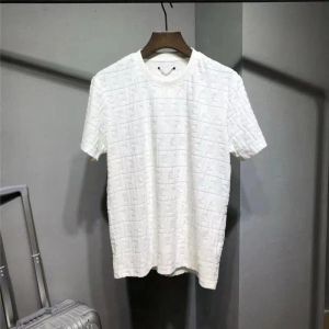 hommes décontractés Polo CHIRT CHIRT T-SHIRT 3D Lettre Jacquard Button T-shirts Men Femmes Business Tshirt Sweat-shirt à manches à manches