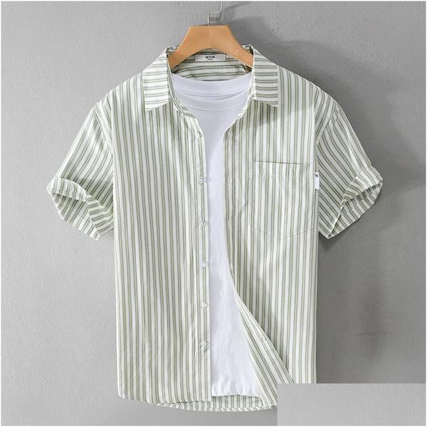COMMENTAIRES MENSURES COSTRIETS MOTEUR STRIE TSHIRT Designer Men T-shirt Coton Tshirts Summer Striped Shirts à manche