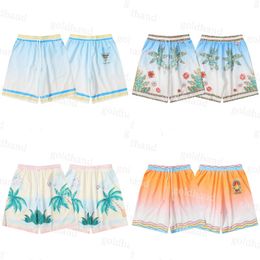 Pantanos cortos informes del diseñador de casablanca pantalones pantalones pantalones de pantalones cortos de pantalones de flores hawaianas
