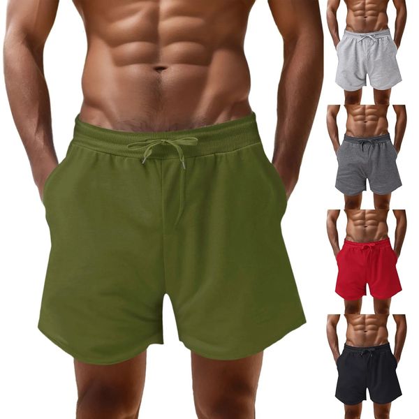 Shorts décontractés pour hommes shorts de poche en dentelle sexy vêtements pour hommes 2024 été nouveaux shorts décontractés sous-vêtements corset ajusté 240227