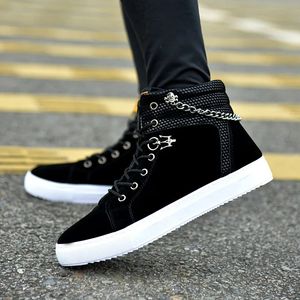 Chaussures de skateboard décontractées pour hommes, baskets montantes, respirantes, sport de rue, Hip Hop, marche, 240223