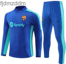 Heren casual sportpak 2023 Ansu Fati Camisetas De Football 21 22 23 24 Barcelona Heren en Kinderen Trainingspak Barca Set Volwassen F Jong Trainingspak Jas Chandal Futbol Surv