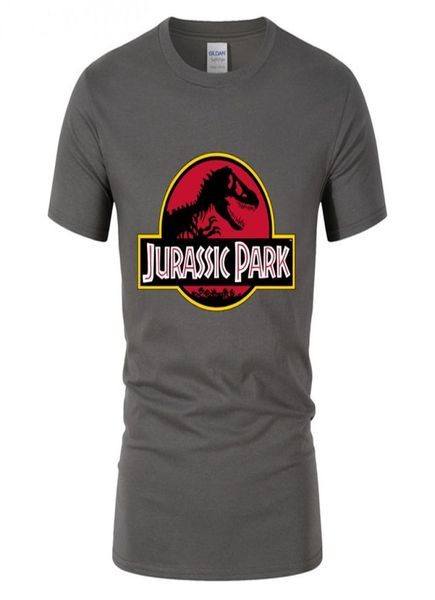 Mens Casual Tops Camiseta Jurassic Parque Europeo Estilo de Aman Camiseta Camiseta Man Camiseta Dinosaurio Mundial Juvenil Boy Teeshirt Tees3192841