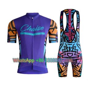 Mens Chaise Fashion Summer Pro Team Cycling Jersey Set Bicycle MTB Racing Bike Outdoor Sports Clothing Maillot Ciclismo 240416