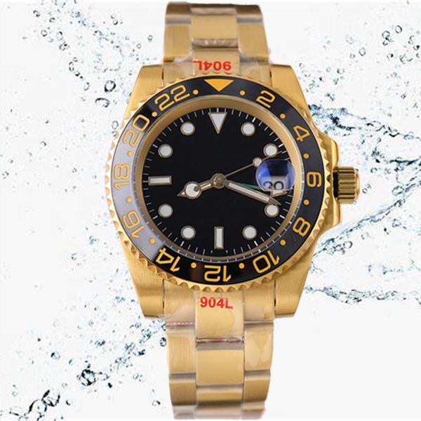 Relojes de diseñador de relojes baratos para hombres Relotes AAA 41 mm Mecánicos Mecánicos Cerámico Fashion Fashion ajustable Muñeca de pulsera luminosa Montre de Luxe Machinery