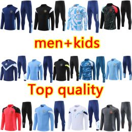 shoot FAN CLUB Voetbal trainingspakken voetbal trainingspak Trainingspak HEREN Kinder tenue 22 23 24 Haaland DE BRUYNE FODEN GREATISH J.Alvarez Sportkleding Survatment Chandal Sets