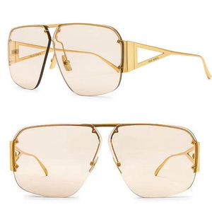 Hommes Classique Aviator Sunclasses BV1065S Femmes Designer Métal Rectangle Cadre Rétro Casual Lunettes de Soleil Lunettes De Golf De Pêche avec Boîte D'origine