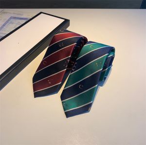 Cravate d'affaires classique pour hommes, broderie d'animaux, papillon, cravate en soie, balai à barbe, cravate en polyester fine, broderie noire, cravate décontractée