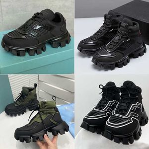 Men Cloudbust Thunder Sneakers Platform schoenen Runner Trainer Outdoor Shoe Knit Fabric Low Top Light Rubber Cloudbust Thunder Mens Woman Nieuwe kleuren met doos NO338
