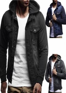 Heren Coat Mens Herfst Winter Hapleed Vintage Distressed Demin Jacket Tops Coat Out -meter met Aziatische maat M 3xl Italiaans leren jack 6499178