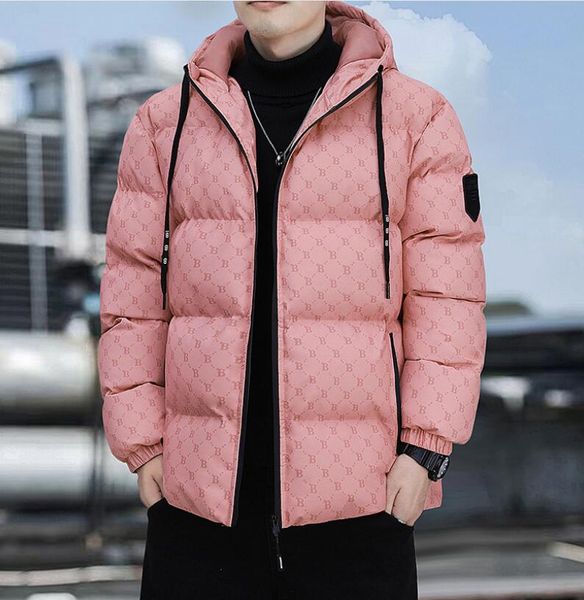 Mens coton rembourré hommes doudounes hiver femme manteau mode vers le bas parkas manteaux classique épais à capuche pavin bouffée veste designer homme femme vêtements d'extérieur