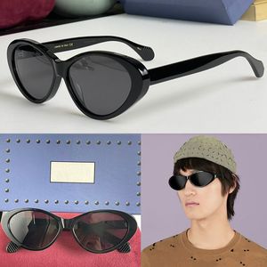 Lunettes de soleil de créateur pour hommes Lunettes de soleil pour les œil de chat Retro Small Cat Fashion Fashion Bar Lume Ivoire brillant