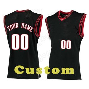 Mens Custom DIY Design Personalized Round Hals Team Basketbal Jerseys Mannen Sport Uniformen Stitching en Printing Any Name and Number Stitching Stripes 58