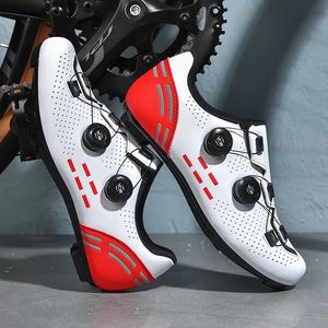 Mens fietsen sneakers unisex road fietsen schoenen niet -slip mountainbikes schoenen racen buiten dames mountainbikes schoenen 240416