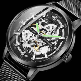 Herren-Armbanduhr mit Datumsanzeige, leuchtende Uhren, modische Armbanduhr, Quarz-Batterie, wasserdicht, Freizeituhr