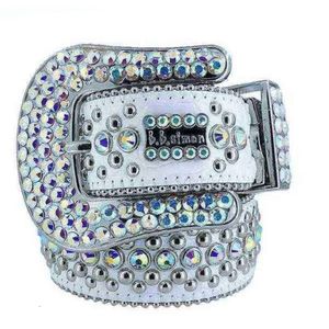 MENS DESGINER BELLET Classic BB Simon Belt Fashion Diamond and Gemstone Combination Decoration Beltes Luxury Leash High Quélity Leashs 203