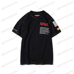 Camisa de desigen para hombre Camisa Nasas Swear Swear Casual Essential Shirts Hip Hop Camisetas de letra de manga corta 330