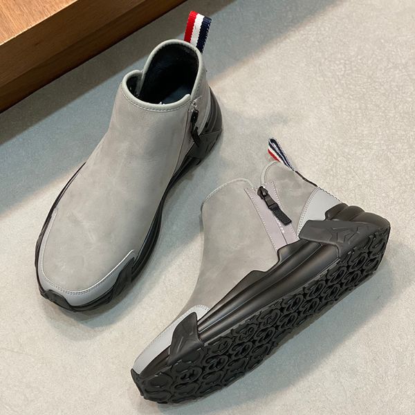 Designer masculin 2024 Dernières chaussures de sport ouvertes à fermeture zippée à la mode.