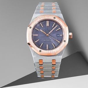 Heren designer automatisch uurwerk horloges van hoge kwaliteit rosé goud maat 42 mm 904L roestvrijstalen band waterdicht saffier orologio horloge van hoge kwaliteit