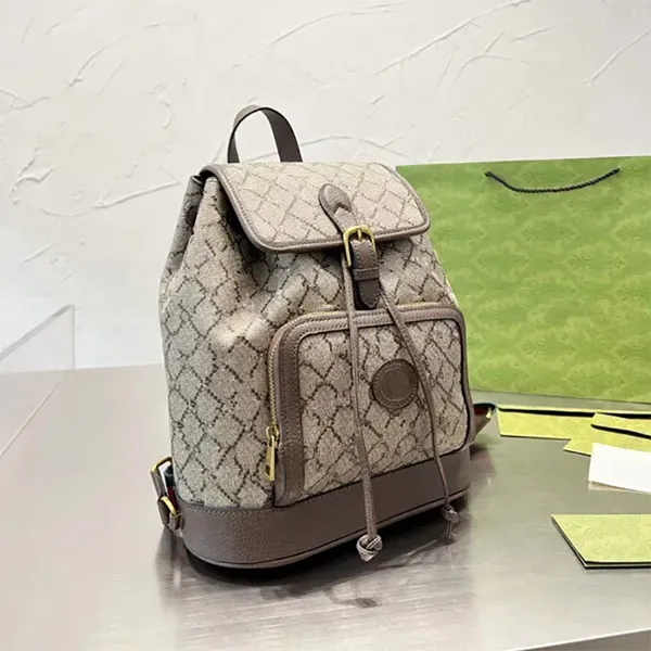 Mochila de diseñador para hombre Bolsos Mini mochilas para mujer G Bolso de mano para mujer Bolso de lona para mujer Mochila de cuero de moda Bolso Mochila con solapa Mochila 237131D