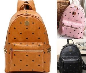Heren Designer Backpack Cowhide Echt lederen Travel Backpacks Womens Classic Laptop Bag Book Bag Girls Back Pack Tote Schouders Tassen