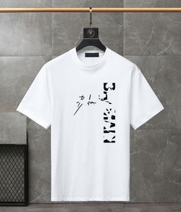 Groupe de créateurs pour hommes t shirts mode noir blanc manche courte de luxe de luxe motif t-shirt t-shirt xs-4xl # ljs777 26