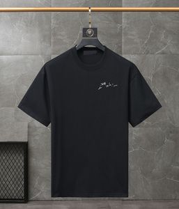 Mens Designer Band T Shirts Fashion Black White Short Sleeve Luxury Letter Patroon T-shirt Maat XS-4XL#LJS777 13
