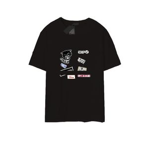 Band designer pour hommes T-shirts mode noir blanc manche courte lettre t-shirt taille xs-4xl # ljs33
