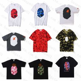 Designer masculin Bapesta T-shirt Strewear Strewear Souche courte Femme Femmes Hip Hop Hop Tee M-XXLU5HU