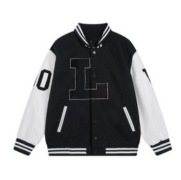 Diseñador para hombre Chaqueta de béisbol Moda Varsity Bomber Chaquetas Deportes Cazadora Casual Cremallera Abrigos Hombre Abrigos Abrigo Tamaño S-XL