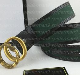 Cinturón de diseñador para hombre Moda clásica Letra informal Hebilla lisa Cinturón de cuero para hombre para mujer Ancho 3,8 cm con cajas
