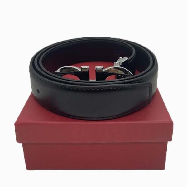 cinturón de diseñador para hombre cinturón de cuero genuino cinturón marrón mujer en venta Piel de vaca Ceinture Luxe Cinturones de lujo para mujer Formal negro Dorado Plata Hebilla Cinturón Ancho 35 mm 16 colores