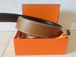 Ceinture de designer pour hommes et femmes de haute qualité, plusieurs couleurs en option, en cuir de vache, litchi, peau de crocodile, ceintures pour 36mm, boîte orange 5940615