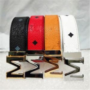 Cinturas de diseñador para hombres Fashion Mens Designers M Belt Luxury for Man Roater Belts for Men Women With Box and Tags 284o