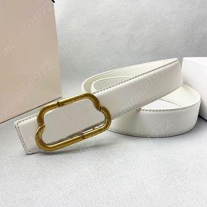 Heren designer riemen luxe koeienhuid tailleband mode witte riem klassieke zilveren letters gesp taillebanden voor mannen breedte 38 mm 8 stijlen hot