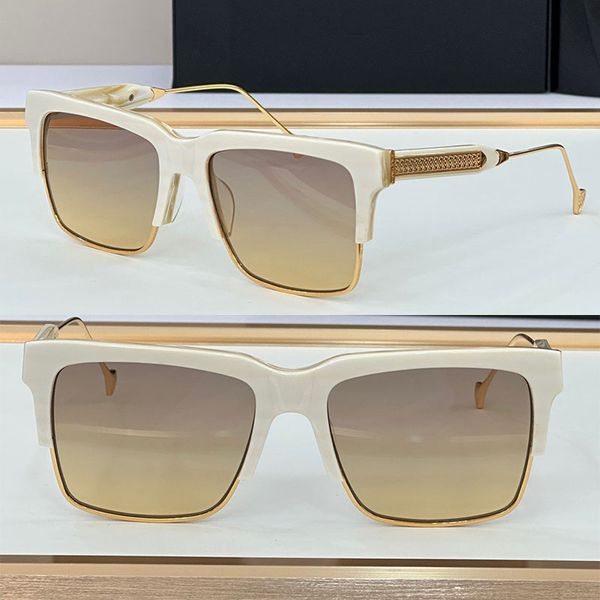 Marca de diseñador para hombres The Stranger II Gafas de sol con cuernos de búfalo de agua Gafas de sol de estilo de moda moderno