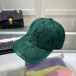 Chapeau de godet de concepteur pour hommes pour hommes femmes marque double grande lettre impression G casquettes de balle 4 saisons réglable sport de luxe vert noir marron chapeaux de baseball casquette reliure chapeaux de soleil