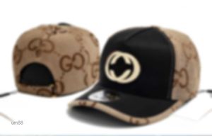Chapeau de godet de concepteur pour hommes pour hommes femmes casquettes de balle de luxe lettre 4 saisons réglable mode sport chapeaux de baseball marron casquette chapeaux de soleil