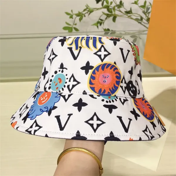 Diseñador para hombre Sombreros de cubo para mujer Moda Casquette Letras Gorras de béisbol Flores Gorra de pescador para unisex Verano Moda Sombrilla Sombreros para el sol 239147D