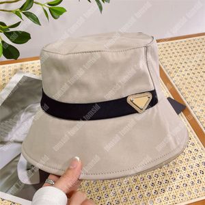 Herenontwerper Bucket Hats For Women Flat gemonteerde luxe emmer hoed mode brede randmerk klassiek Buckle Casquette Bonnet