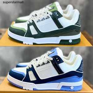 Hommes Designer Casual Chaussures Site Officiel Dernière Couleur Entraîneur Sneaker Vert Givré Cuir De Veau Supérieur Femmes Mode Luxe Marque Top Chaussures De Sport YY3O