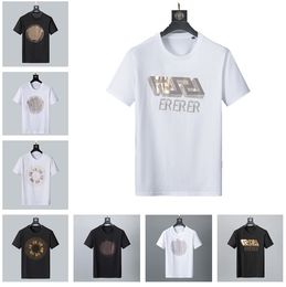 Vêtements de créateurs pour hommes Célèbres hommes robe de haute qualité T-shirt design imprimé col rond à manches courtes noir blanc mode hommes femmes t-shirts 100% coton M-3XL # 17
