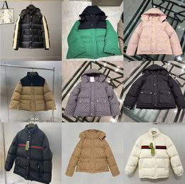 Mens Designer Down Jacket Puffer Designer GGity veste Manteaux Parkas Vêtements d'extérieur pour dames Ultra poids vers le bas coton Puffer épais veste d'hiver taille M-5XL