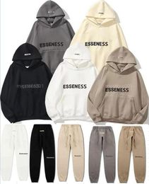 Heren Designer Essentail Hoodies Sweatershirts Kostuums Streetwear Pullover Sweatshirts Tops Kleding Losse trui met capuchon Oversized jassen van hoge kwaliteit