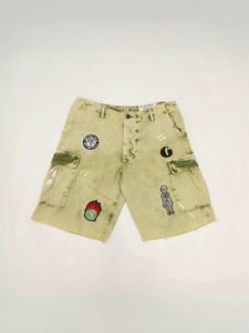 Herenontwerper Gall Short Dep Woman Grafische shorts Kleding Designer Tooling Library Kort zweetpak Splash Letter Canvas