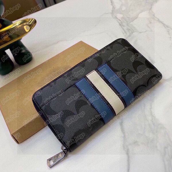 Diseñador para hombre Cartera de cuero genuino Monederos Moda de lujo C Cartera Titular de la tarjeta Tarjeta de crédito para mujer Carteras de cuero de vaca Bolsillo para monedas 2303143BF