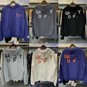 Sudadera con capucha de diseñador para hombre Sudadera de alta calidad Galerías Moda Jersey de algodón Con capucha Invierno para hombre Departamentos para mujer Ropa suelta con estampado de letras de manga larga