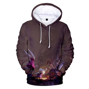 sweat à capuche pour hommes Hollow Knight Sweatshirts Sweats Sweats Sweats 3D Cartoon Anime Personnage Hollow Knight Kirt Femme Vêtements pour enfants Sweat à capuche Long